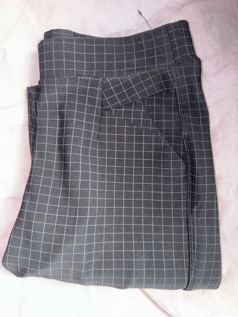 F. Forward- Pinstripe Plaid Trouser